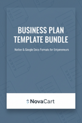 Business Plan Template Bundle Cover