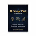 AI Prompt Pack for Entrepreneurs cover image