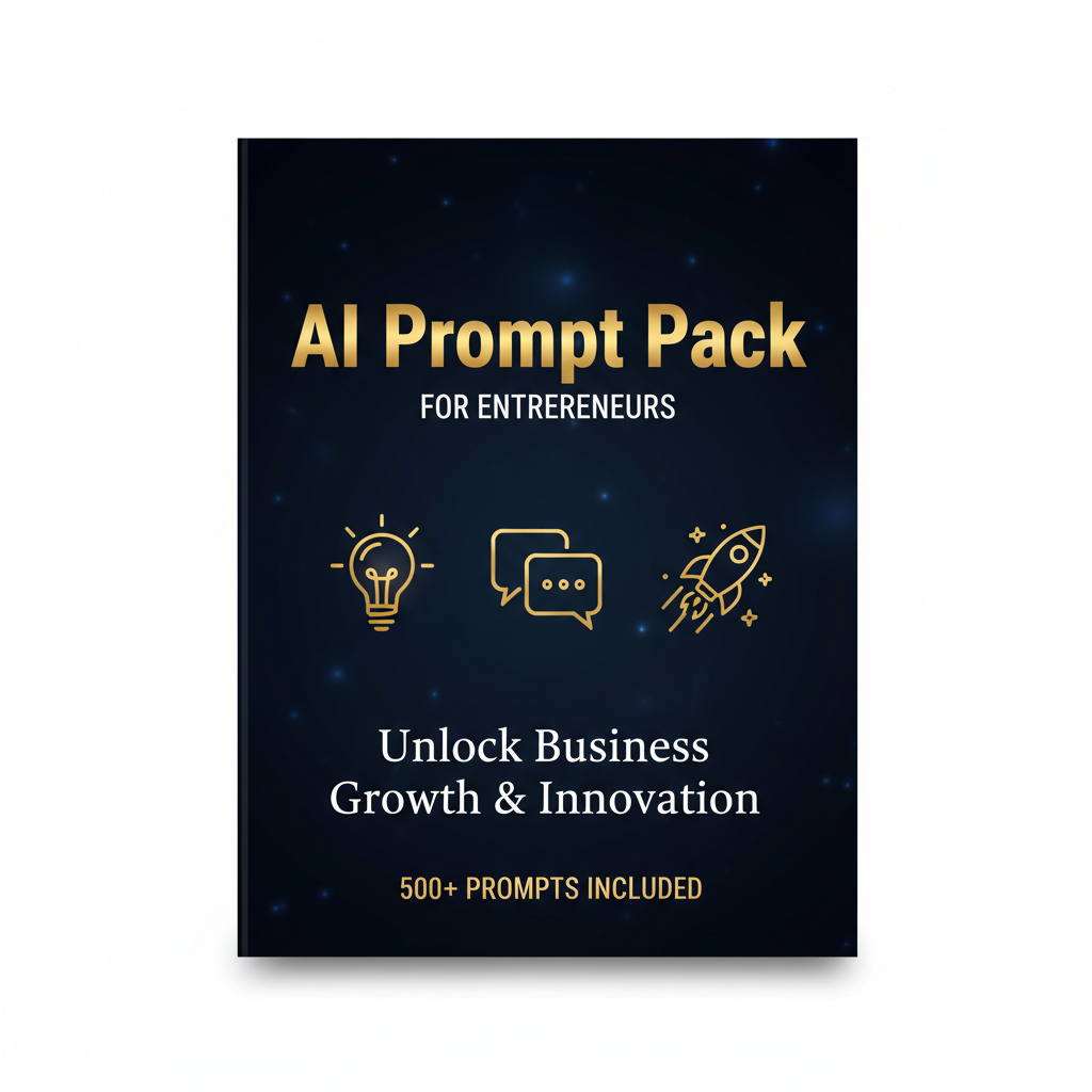 AI Prompt Pack for Entrepreneurs cover image