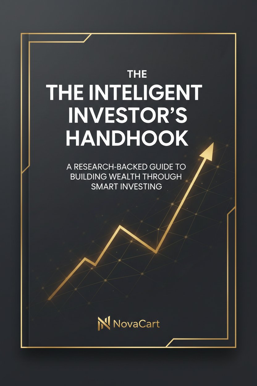 The Intelligent Investor's Handbook: A Research-Backed Guide to Building Wealth Through Smart Investing